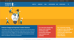 Desktop Screenshot of businessimprov.com